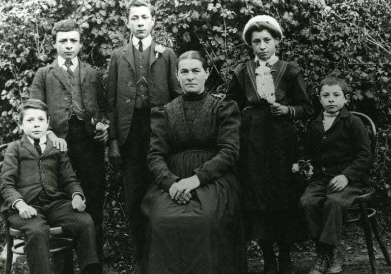 historical photos of the Triacca family